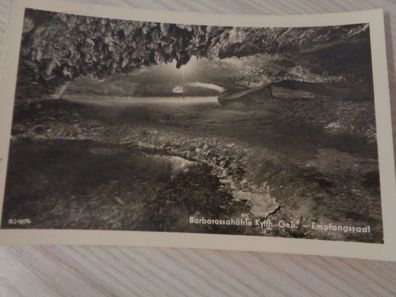 6140 Postkarte, Ansichtskarte -Barbarossahöhle Kyffhäuser