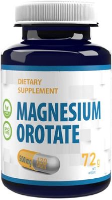 Hepatica Magnesium Orotate 500 mg 120 Capsules