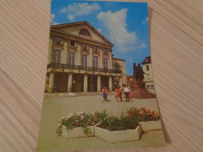6147 Postkarte, Ansichtskarte -Weimar Deutsches Nationaltheater