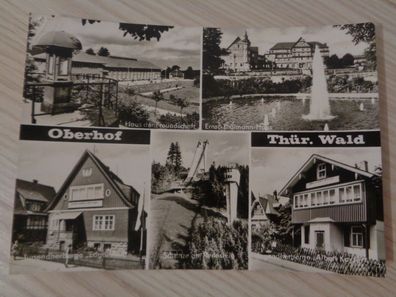 6154 Postkarte, Ansichtskarte - Oberhof / Thüringer Wald