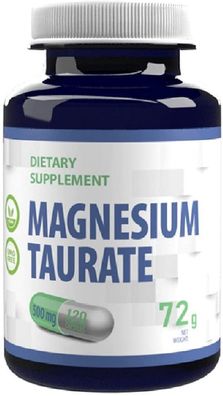 Hepatica Magnesium Taurate 2000mg Per Serving 120 Vegan Capsules