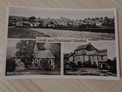 6162 Postkarte, Ansichtskarte - Gruß aus Wachstedt Eichsfeld