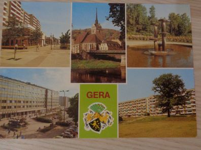 6173 Postkarte, Ansichtskarte - Gera-