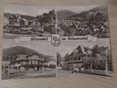 6176 Postkarte, Ansichtskarte - Sitzendorf im Schwarzatal