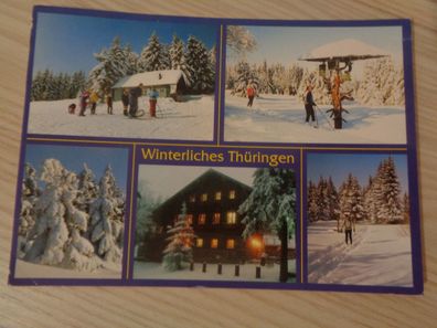 6179 Postkarte, Ansichtskarte -Winterliches Thüringen