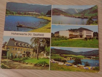 6183 Postkarte, Ansichtskarte - Hohenwarte Kreis Saalfeld