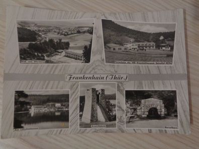 6187 Postkarte, Ansichtskarte -Frankenhain