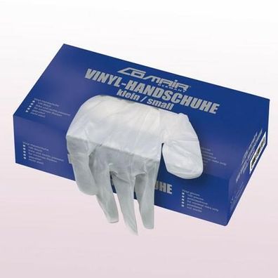 Comair Vinyl-Handschuh gepudert Gr. S 100er-Box