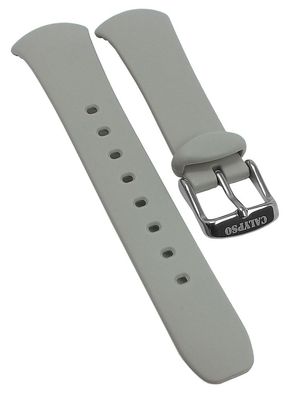 Calypso Damen > Uhrenarmband grau Kunststoff Spezial Anstoß K5786/1