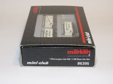 Märklin mini-club 86395 - Bierwagen-Set - Spur Z - 1:220 - Originalverpackung