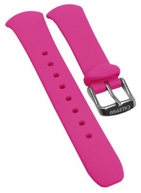 Calypso Damen > Uhrenarmband pink Kunststoff Spezial Anstoß K5786/5