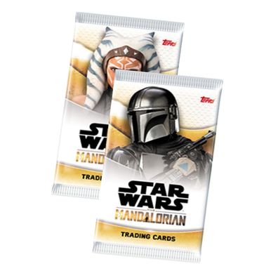 Star Wars The Mandalorian Trading Cards 2021 Karten - 2 Booster