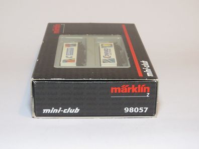 Märklin mini-club 98057 - Güterwagen-Set - Spur Z - 1:220 - Originalverpackung