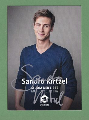 Sandro Kirtzel ( Sturm der Liebe ) - persönlich signiert