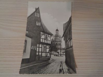6198 Postkarte, Ansichtskarte -Harzgerode im Harz -Markt