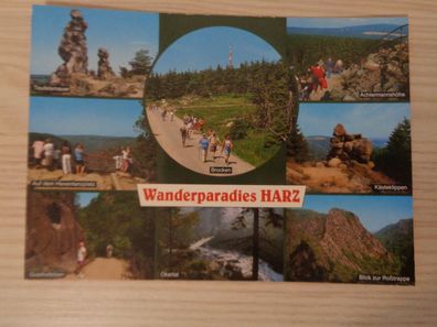 6200 Postkarte, Ansichtskarte -Wanderparadies Harz