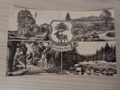 6204 Postkarte, Ansichtskarte -Schierke Harz