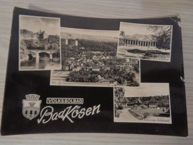 6208 Postkarte, Ansichtskarte -Volkssolbad Bad Kösen