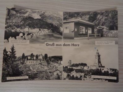 6218 Postkarte, Ansichtskarte -Gruß aus dem Harz