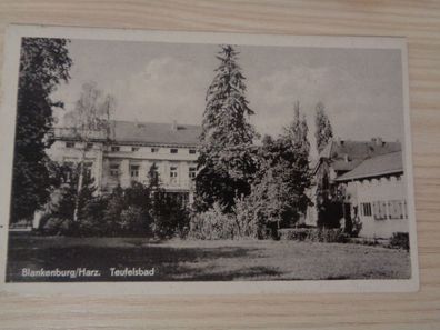 6222 Postkarte, Ansichtskarte -Blankenburg Teufelsbad