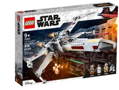 LEGO 75301 Star Wars Luke Skywalkers X-Wing Fighter mit Prinzessin Leia und R2-D2
