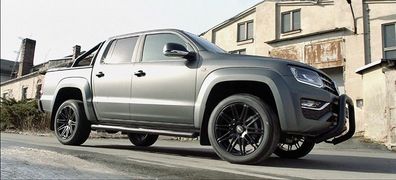 Twin Monotube Projekt Felge 9x20 ET42 für VW Amarok concave schwarz