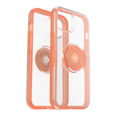 Otterbox Otter + Pop Symmetry Clear für iPhone 13 - Clear/ Coral