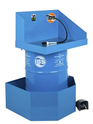 IBS Teilereinigungsgerät Typ K mit 200 Liter Purgasol und Wanne, Teilereiniger