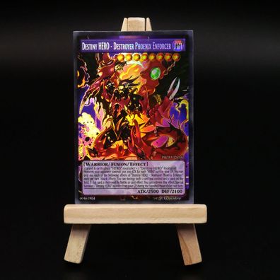 Yugioh PROXY: Destiny HERO - Destroyer Phoenix Enforcer - Full-Art - Holo Orica