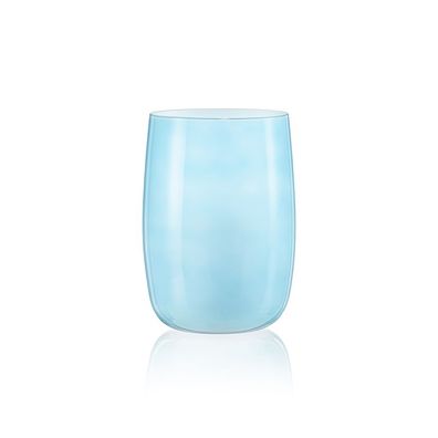 Vase Caribbean Dream Minze Kristallglas 180 mm Bohemia Crystalex