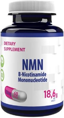 Hepatica NMN (Nicotinamide Mononucleotide) NAD+ 250mg 60 Vegan Capsules