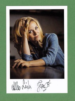 Jessica Ginkel - ( deutsche Schauspielerin) - persönlich signiert (2)