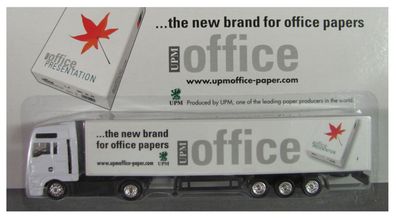 UPM Nr. - .... the new brand for office papers - MAN TG-A - Sattelzug