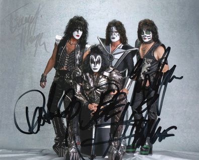 Kiss Autogramm Großfoto