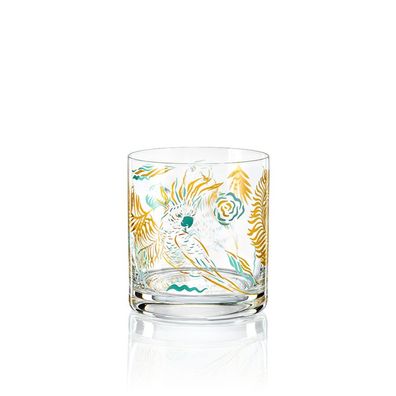 Wassergläser Whiskygläser Caribbean Dream gold Kristallglas 280 ml 6er Set