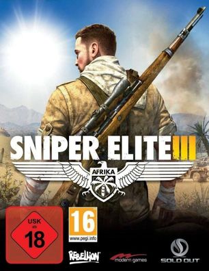 Sniper Elite III 3 (PC, 2014, Nur der Steam Key Download Code) Keine DVD, No CD