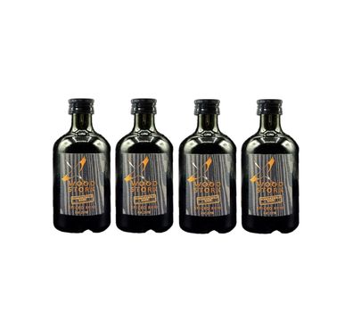 Wood Stork 4er Set Spiced Rum 4x 0,1L (40% Vol) Schwarzwald Rum Miniatur - [Ent