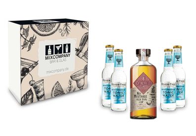 Citadelle Geschenkset - No Mistake Old Tom Gin 50cl (40% Vol) + 4x Fever Tree