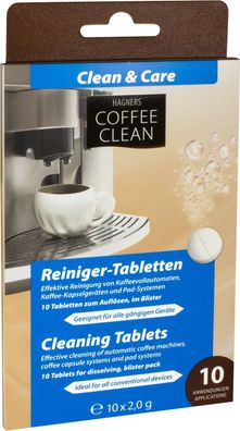 Hagners Coffee Clean Reiniger - Tabletten 10 x 2 g