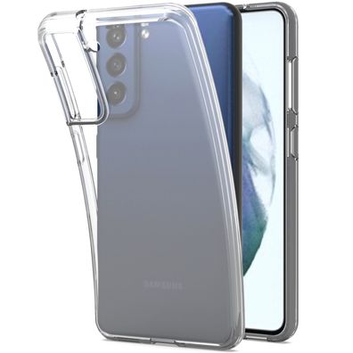 Wisam® für Samsung Galaxy S21 FE Silikon Clear Case Schutzhülle Transparent