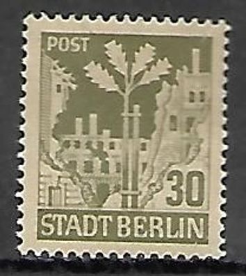 Alliierte Besetzung Berlin und Brandenburg postfrisch Michel-Nummer 7A