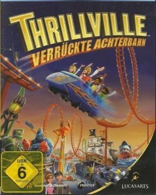 Thrillville Verrückte Achterbahn (PC 2007 Nur Steam Key Download Code) Keine DVD