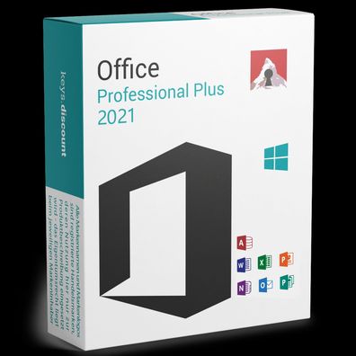 Microsoft Office 2021 Professional Plus DVD