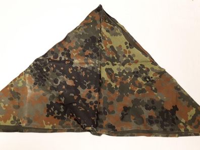 Bundeswehr Dreieckstuch flecktarn ca. 120 cm x 90 cm x 90 cm