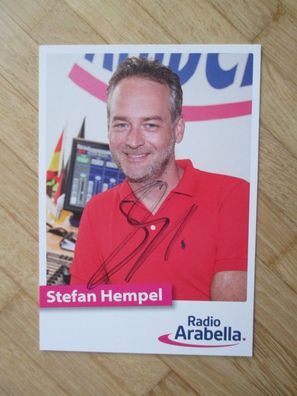 Sky Fernsehmoderator & Radio Arabella Stefan Hempel - handsigniertes Autogramm!!!