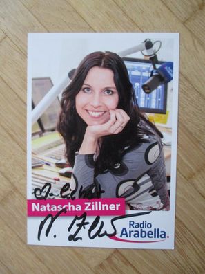 Radio Arabella Moderatorin Natascha Zillner - handsigniertes Autogramm!!