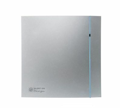 S&P Abluftventilator Silent 200 CHZ Design Silber 5210606000