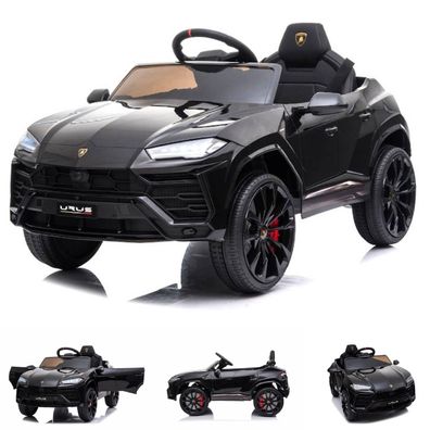 ES-Toys Kinder Elektroauto Lamborghini Urus Radio Mp3 EVA-Reifen Kunstledersitz