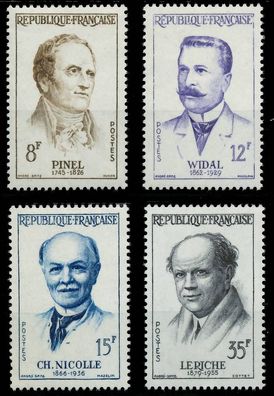 Frankreich 1958 Nr 1178-1181 postfrisch SF50B6A