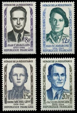 Frankreich 1958 Nr 1193-1196 postfrisch X3EC18A